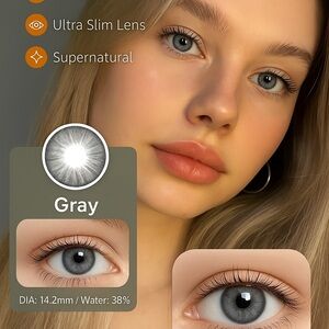 Gray Ultra Slim Lens Makeup